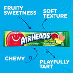 Authentic USA imported sour watermelon flavor candy texture close up