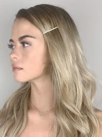 Heliums 24 count gray bobby pins pack side angle