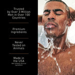 Brickell Men's Purifying Charcoal Face Wash back packaging text