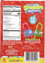 Pineapple and strawberry flavored holiday candy canes individually wrapped for freshness.