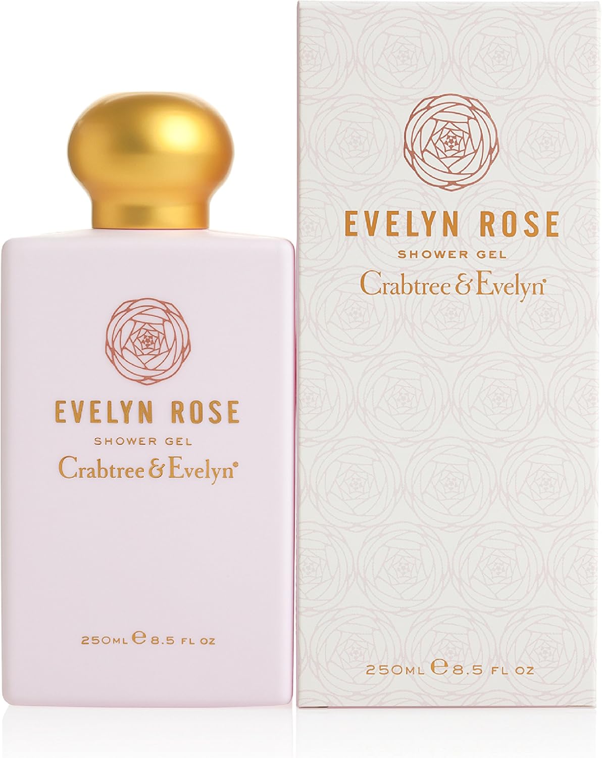 Crabtree & Evelyn Evelyn Rose Bath and Shower Gel, 250ml - Image 1