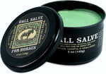 Bickmore Gall Salve 14 Ounce container next to equine care supplies