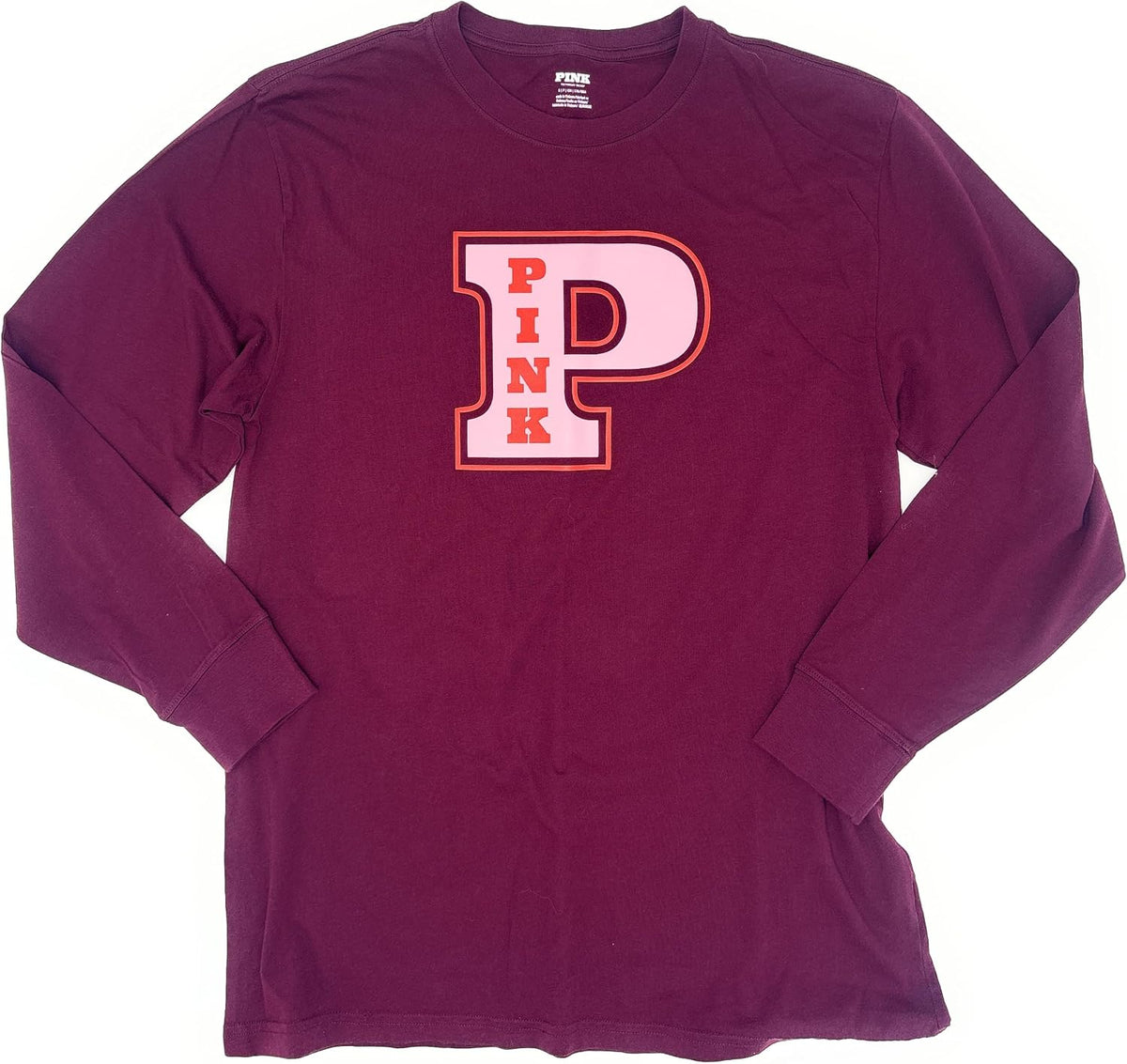 Victoria's Secret Pink Long Sleeve Campus T-Shirt - Image 11