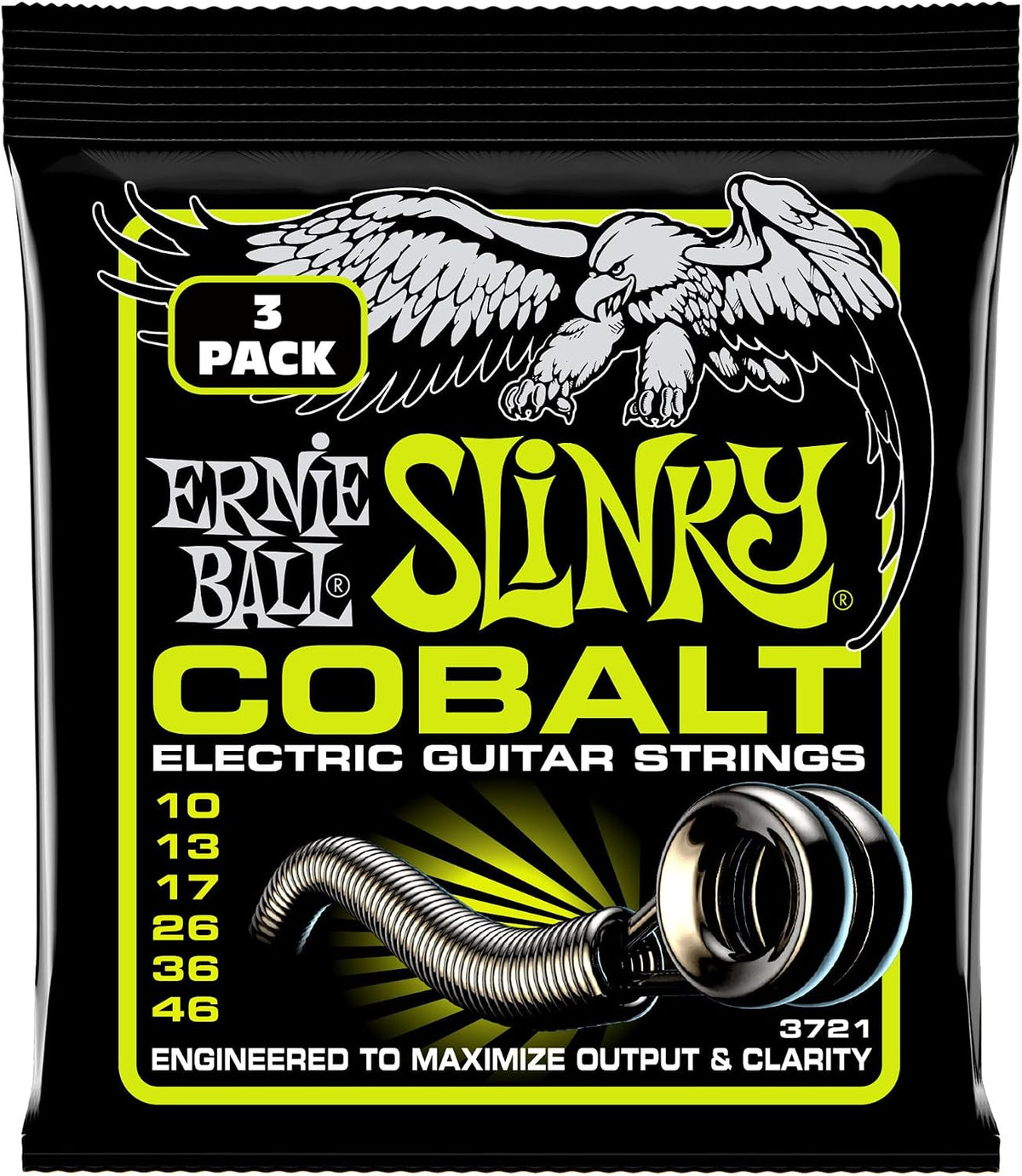 Ernie Ball Extra Slinky Cobalt Electric Guitar Strings, 8-38 Gauge (P02725) - Image 15