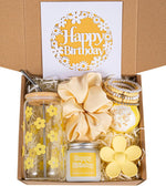 JTEWB Birthday Gifts For Women, Teen Girl, Her, Happy Birthday Gift Box For Girl, Women, Sister, Daughter, Friends, Cute Daisy Aesthetic Glass Cups Gift Set 7pcs - Image 12