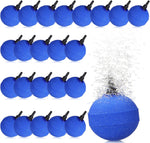 Therwen 24 pack aquarium air stone front view