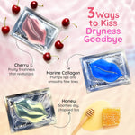 Bloomora 30 piece hydrogel lip mask box opened