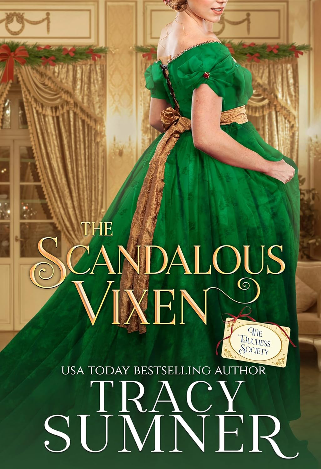 Tracy Sumner The Scandalous Vixen book front view authentic imported romance novel
