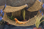 Penn-Plax seagrass reptile hammock close up texture