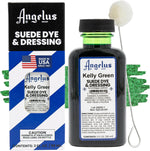 Angelus brown dye bottle side profile with applicator