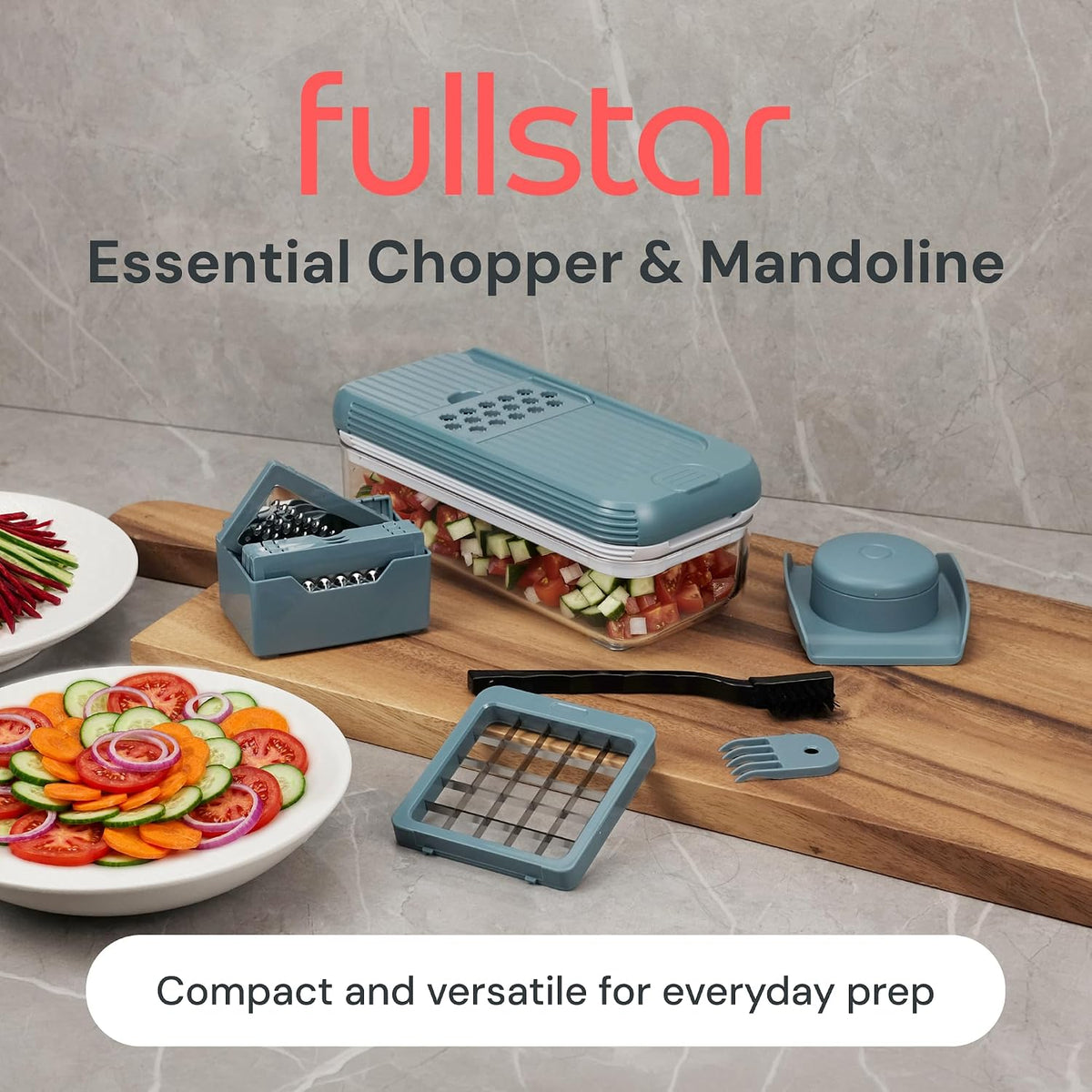 Fullstar 8-in-1 kitchen tool with blades