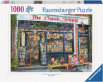 Ravensburger The Bookshop 1000 piece puzzle completed artwork