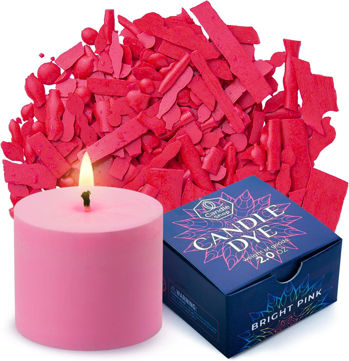 Candle Dye for Soy Wax - 16 Colors Candle Wax Dye for Candle Making | Highly Concentrated Candle Color Dyes for Soy Wax - Candle Wax Color Dye - Premium Candle Dye Chips - Image 12