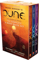 Brian Herbert Dune The Graphic Novel Complete Boxed Set front view collectible book