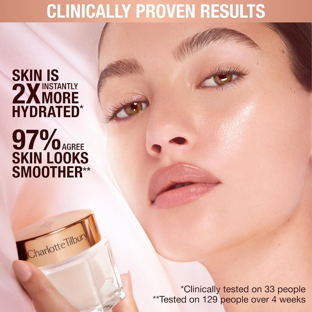 Charlotte Tilbury glow boosting facial kit ingredients texture