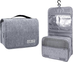 Lcsmaokin Large Capacity Toiletry Bag Travel Bag with Hanging Hook for Men and Women Waterproof Travel Cosmetic Bag Bathroom Storage Bag for Brushes Set,Full-Sized Shampoo,Toiletries,Accessories-Black - Image 13