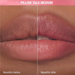 Charlotte Tilbury hydrating sheer lipstick balm open casing showing the creamy texture of the product.