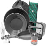 Sluice Fox compact gold prospecting kit with 12 inch sluice box front view