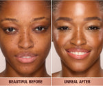 Charlotte Tilbury hydrating cream foundation stick packaging showing the rose gold logo.