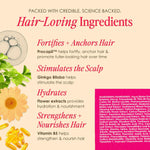 Grande Cosmetics hair serum product ingredients label close up