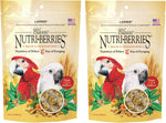Lafeber's Classic Nutri-Berries tub packaging details