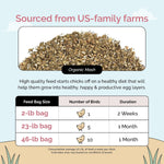Mile Four organic poultry feed ingredient list