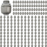 Conduit Connectors, 3/4 Inch, Straight, Grey, 5-Pack | Liquid Tight Connector, NPT, Non-Metallic, for PVC Electrical Flexible Conduit Fittings, 180 Degree, UL Listed - Image 9