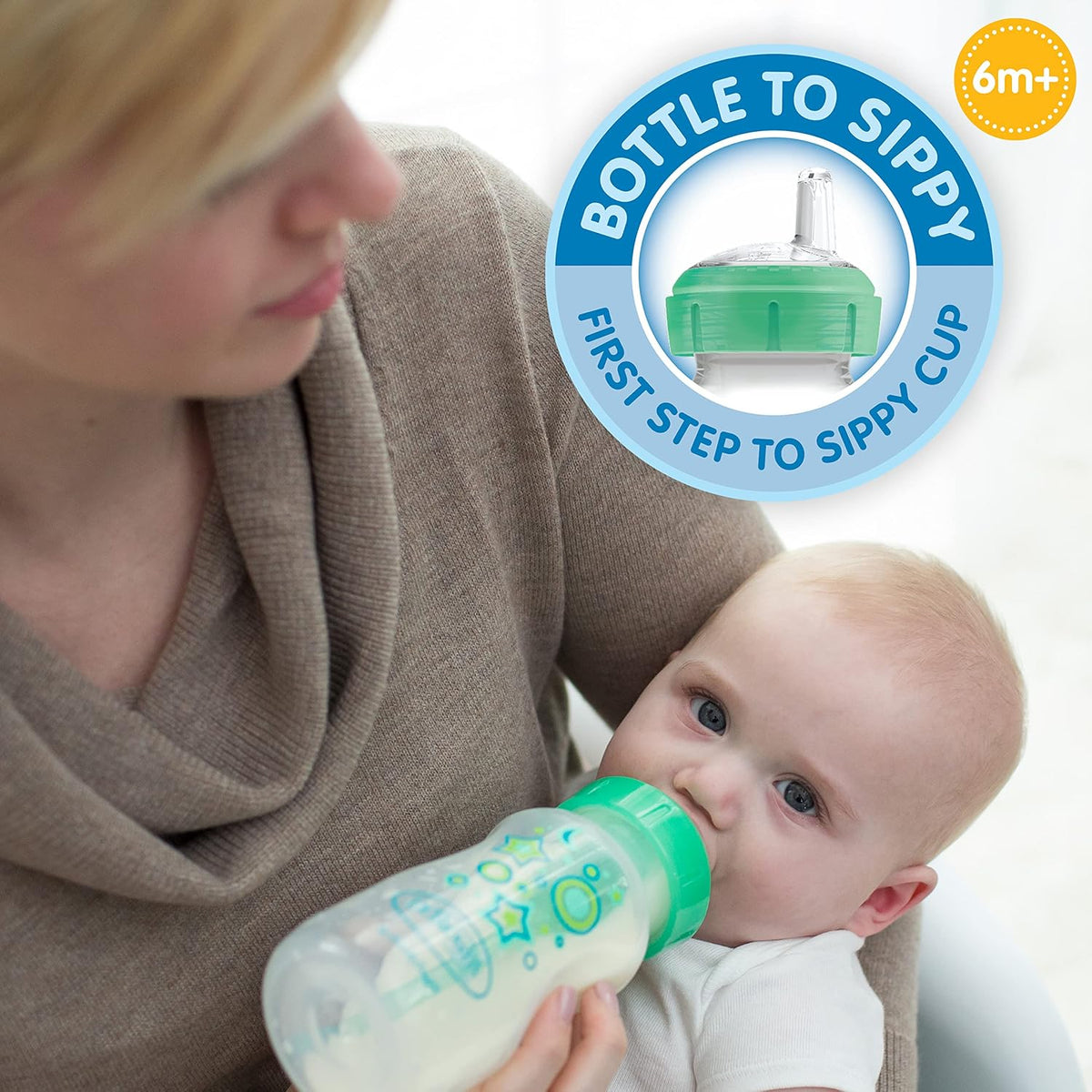Dr. Brown's 9 ounce anti-colic bottle package contents