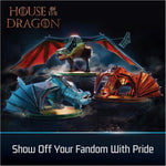 4D Build House of the Dragon desk decor display stands included