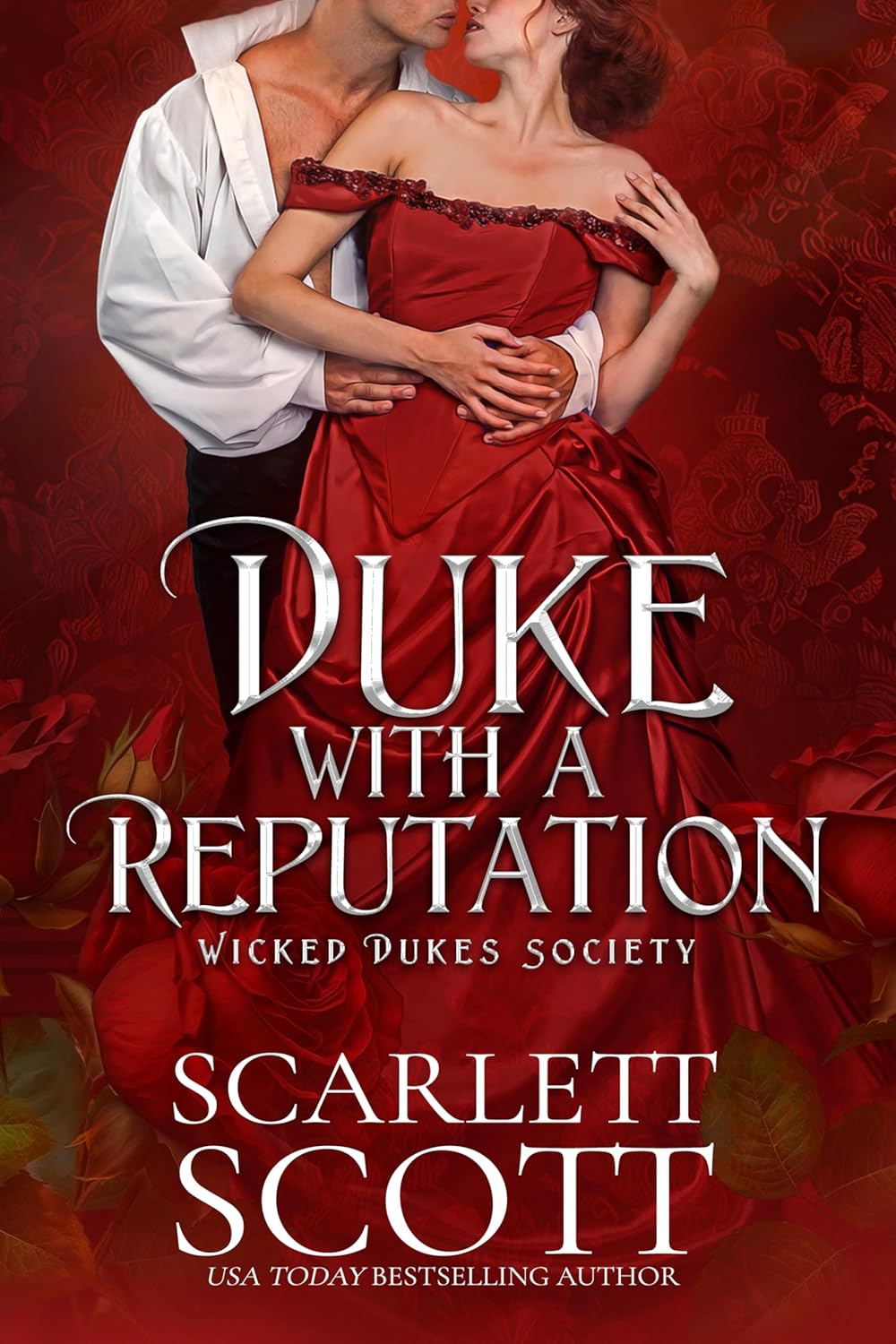 Scarlett Scott Duke With A Reputation book front cover view.
