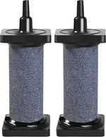 Two pack Aquaneat large 5 inch aeration bubbles stones for domestic aquariums and commercial hydroponics.