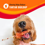 High protein triple flavor rawhide rolls for large breeds