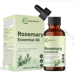 Micro Ingredients Rosemary Essential Oil front view bottle