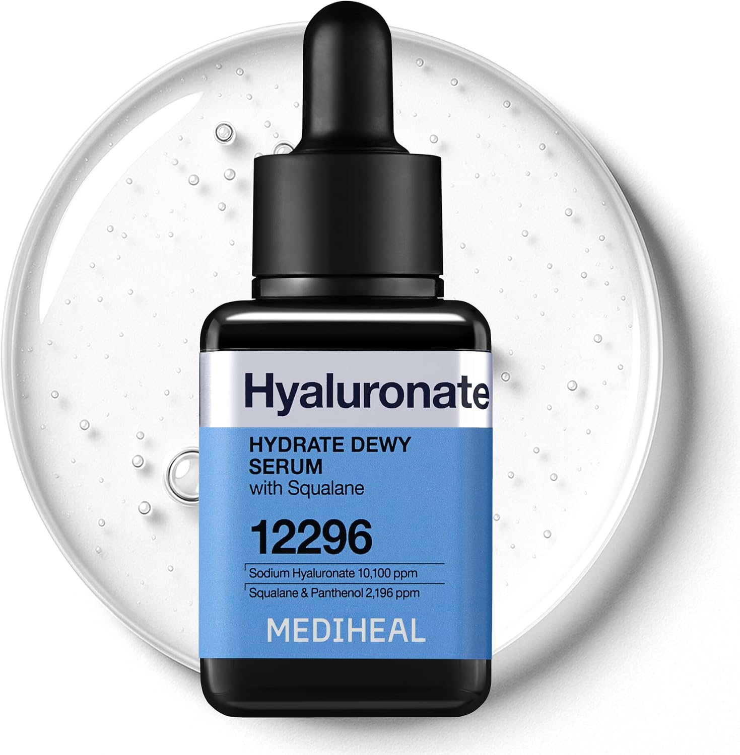 Mediheal Hyaluronate Hydrate Dewy Serum front view authentic Korean skincare bottle