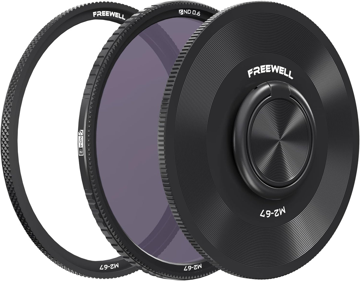 Freewell M2 Magnetic Quick Swap 5-Pack 67mm ND8, ND64, ND1000, CPL & UV Filters | 5-Pack - Image 9