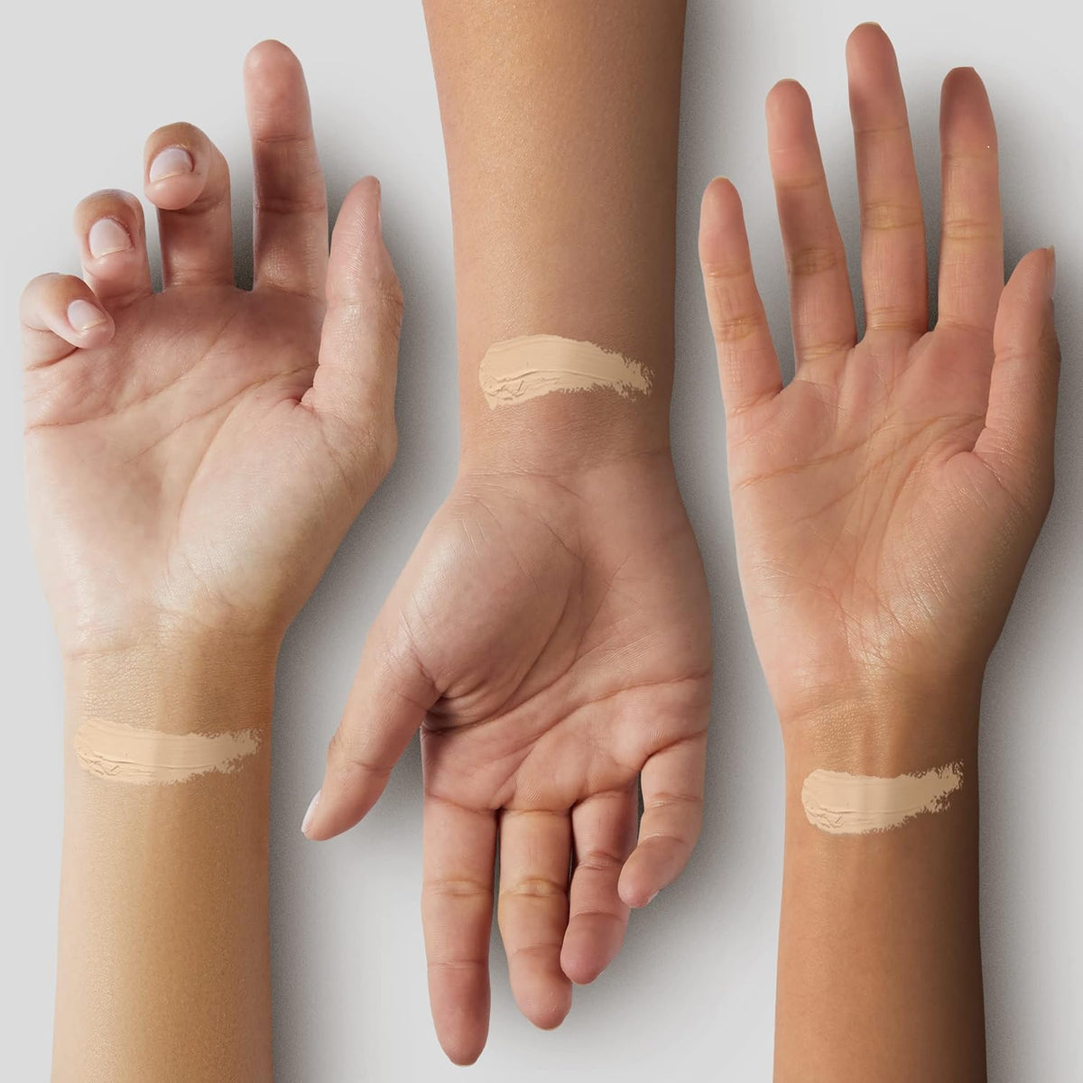 Maybelline New York full coverage concealer texture swatch