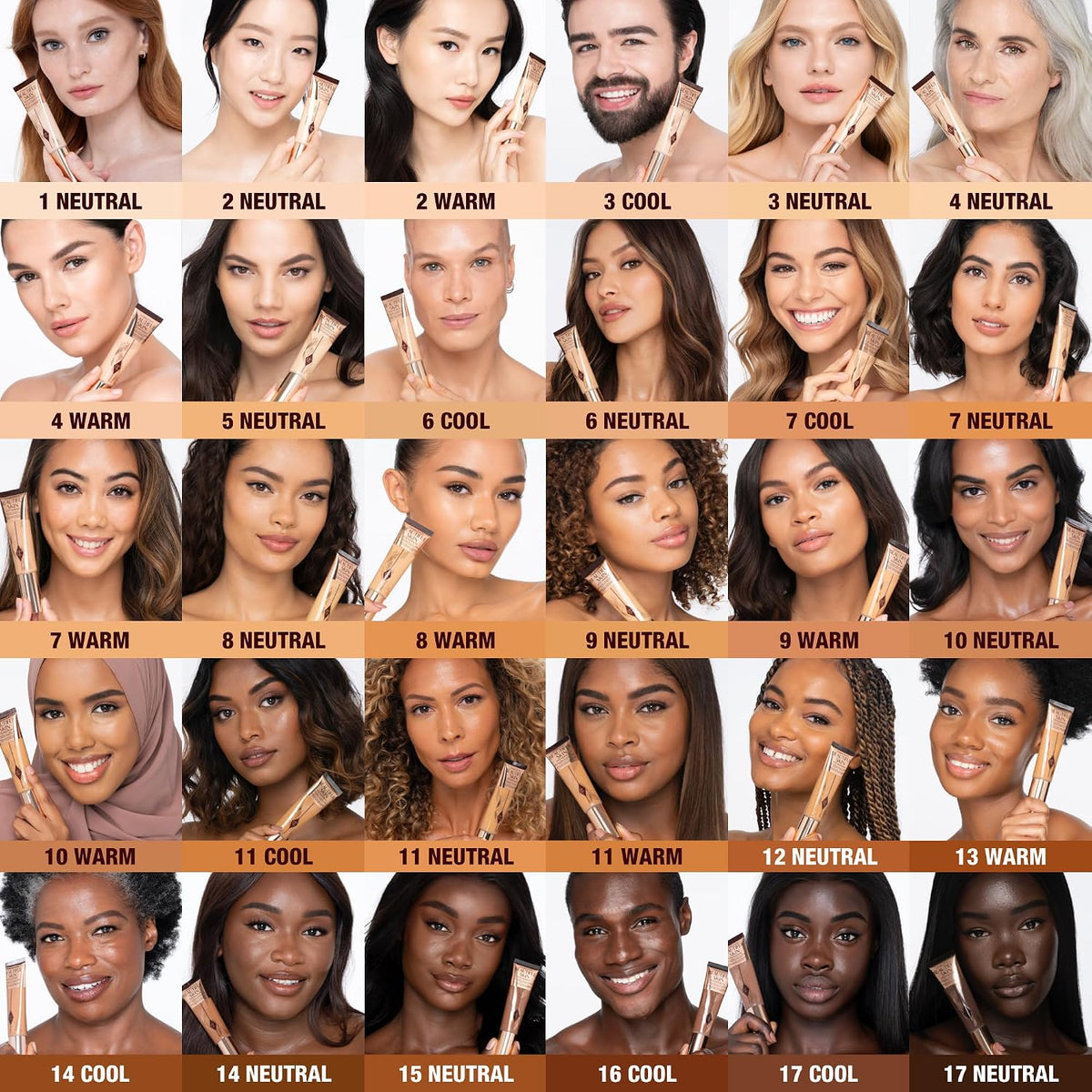 Charlotte Tilbury Beautiful Skin Medium Coverage Hydrating Foundation - Buildable Liquid Makeup for Instant Glow, Plumping Hydration & Lasting Skincare Benefits - Image 10