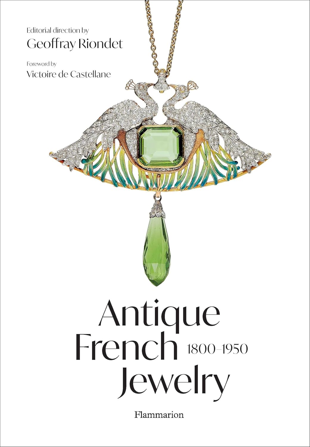 Antique French Jewelry 1800-1950 hardcover book front cover