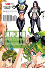 One-Punch Man Vol. 21 manga back cover and spine details