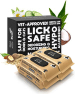 Lick-Safe Daily Pet Wipes for Dogs & Cats - Vet-Approved & Hypoallergenic - Cleans Mud, Odor & Dander - Wipes for Paws, Face & Butt - 10% to Charity - Earth-Friendly & Unscented Cleaning - Pack of 100 - Image 10