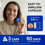 Nutraharmony laboratory tested vegan magnesium capsules