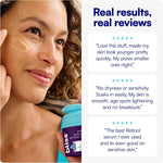 Bliss Retinol Serum cruelty-free and vegan certification labels
