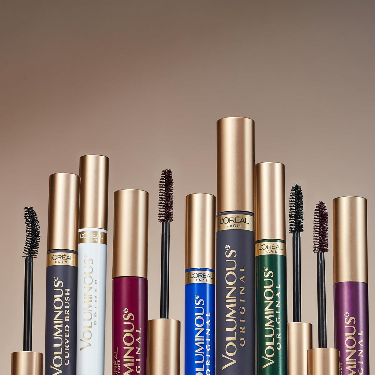 L'Oral Paris Voluminous Original Mascara, Black Brown, 0.28 fl. oz. - Image 7