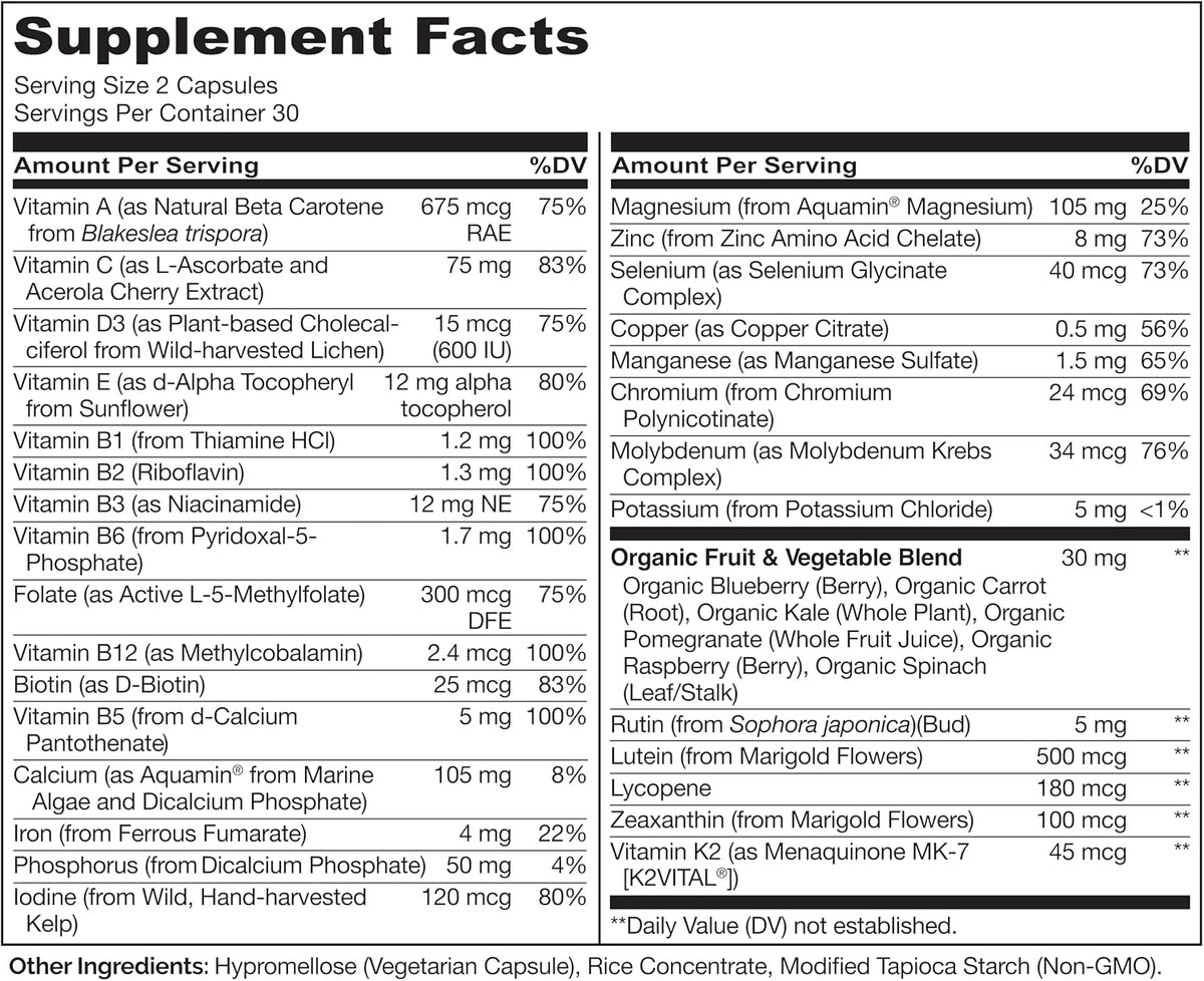NATURELO women one daily supplement bottle