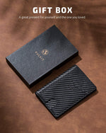 VULKIT bifold wallet holding cards and cash