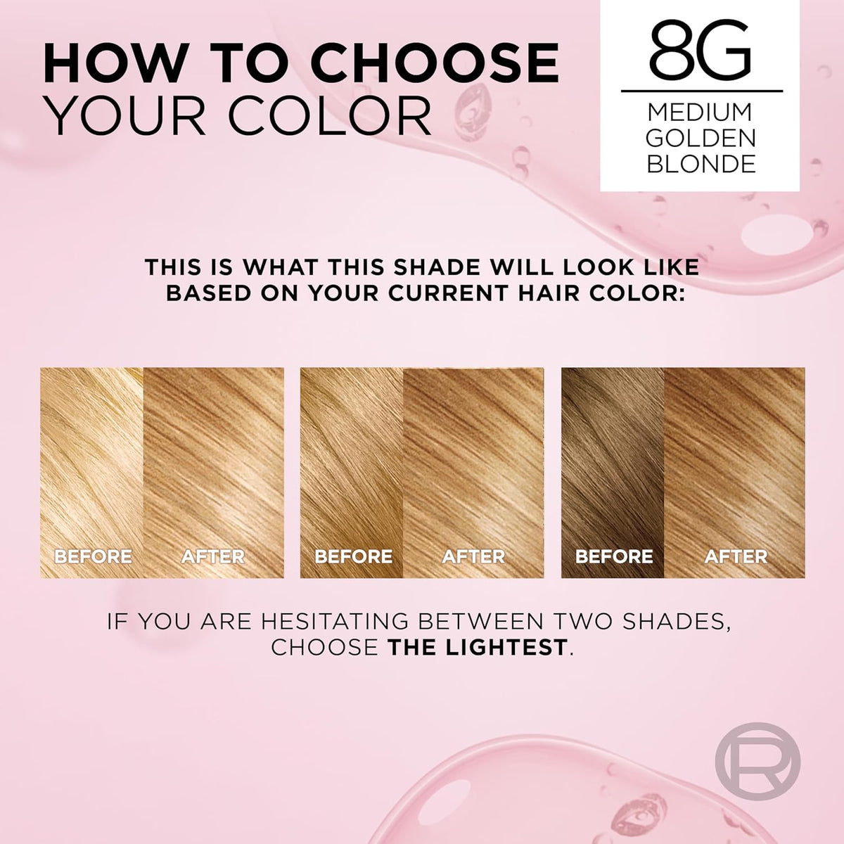 L'Oreal Paris Excellence Crme Hair Color, 8G Medium Golden Blonde - Image 6
