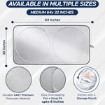 EcoNour sun protector showing dual ring flexible frame
