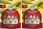 Oxbow Simple Rewards Apple Banana Treats, Timothy Hay Guinea Pig & Bunny Treats, Pet Snack, Made with Oxbow Guinea Pig Hay, Made in USA, Timothy for Rabbit, 3 oz Bag - Image 12