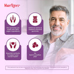 MaryRuth Organics Men's Multivitamin Gummies imported from USA bottle