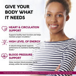 Nutraharmony beet root capsules bottle side view supplement facts